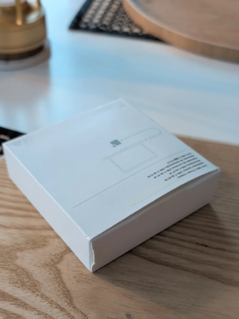 Apple White USB-C 61W Power Adapter with White USB-C Charge Cable